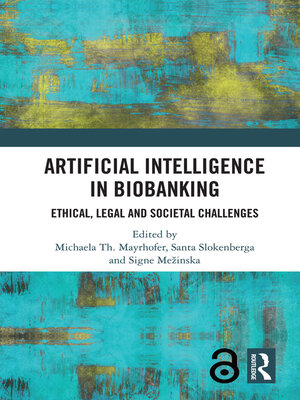 cover image of Artificial Intelligence in Biobanking